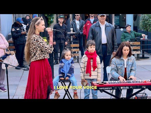 4-year-old SINGER joins me | Goodness of God - Karolina Protsenko