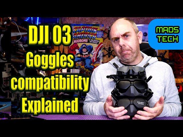 DJI O3 FPV What Goggles Are Compatible &  FPV.WTF OSD?