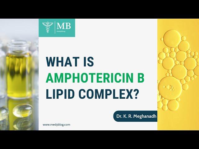 What is the amphotericin B lipid complex? | Dr. K. R. Meghanadh| Medyblog