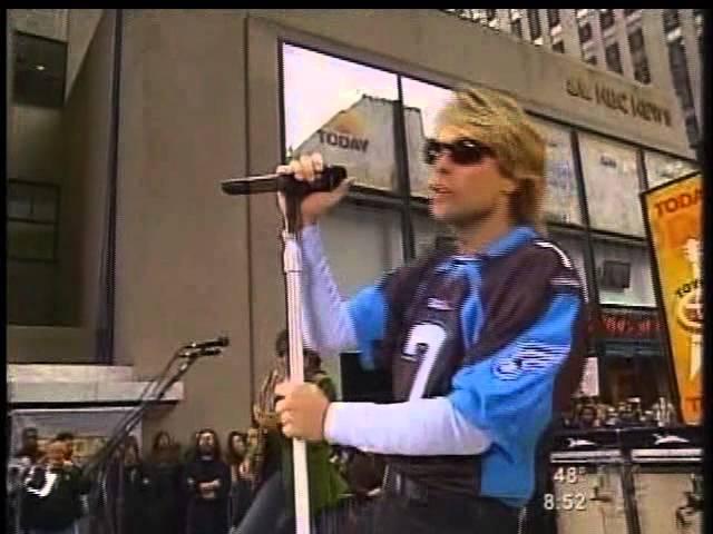 Bon Jovi - It's My Life (Live in "Today Show" 2004)