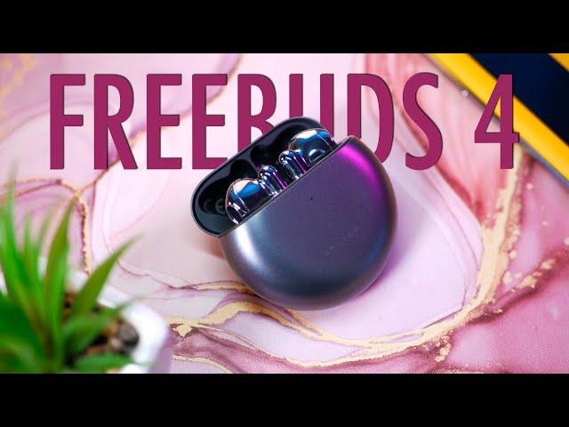 Обзор Huawei FreeBuds 4 — лучшие беспроводные наушники-вкладыши с функцией шумоподавления