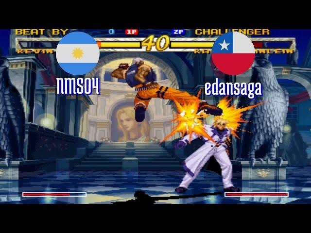 FT5 @garou: NMSO4 (AR) vs edansaga (CL) [Garou Mark of the Wolves Fightcade] Nov 6