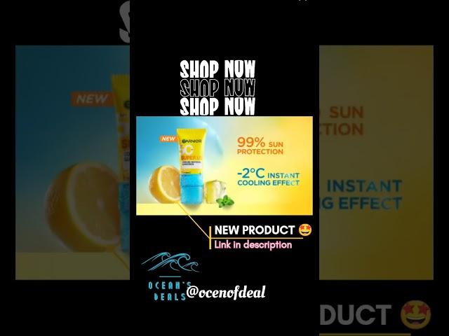 "Cool & protected! Garnier Super UV Cooling Water gel Sunscreen SPF 50 PA++++#skincareroutine#beauty