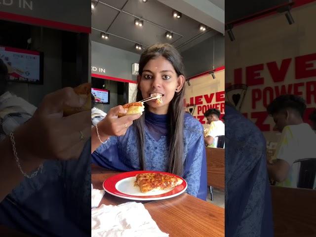 Mini Vlog After College⁉️Pizza hut+ice cream|#youtubeshorts #shortsvideo #shorts