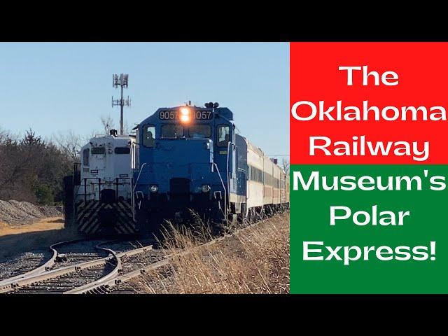 The Oklahoma Railway Museum's Polar Express Train!