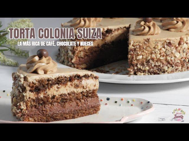 SWISS COLONIA CAKE the RICHEST of COFFEE, CHOCOLATE AND WALNUTS | elu sweets