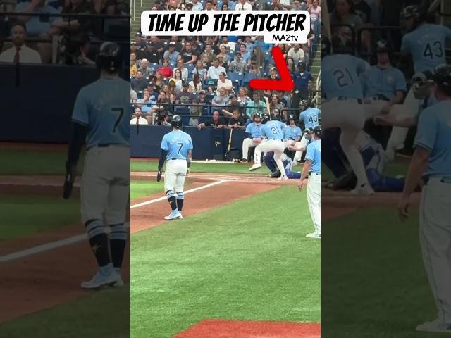 Time Up The Pitcher.  In the on-deck circle ⭕️, time up pitchers.  #baseball  #Life ️ #MA2tv