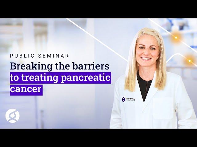 How Garvan's research is breaking the barriers to treating pancreatic cancer