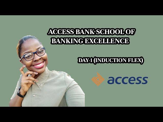 Who's Excited? Yayy, It's Day 1 at SBE Access Bank. Induction at the School of Banking Excellence