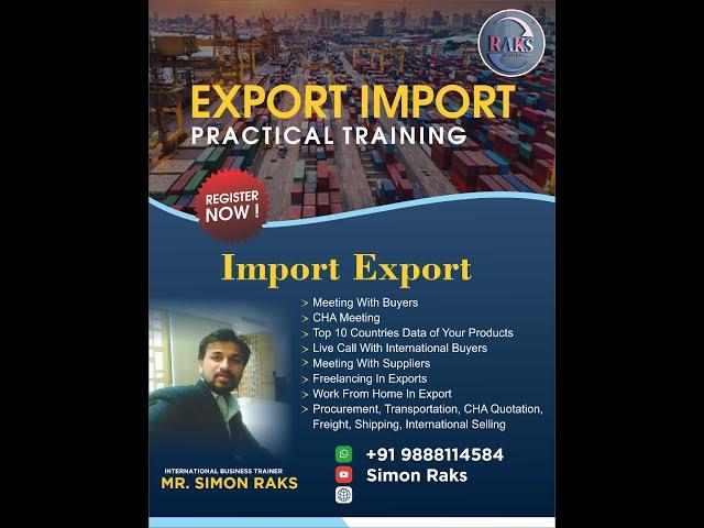 EXPORT IMPORT WEBSITE | SIMON RAKS #export #import #exportimport