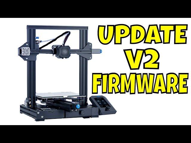 Creality Ender 3 V2 Firmware Update - Motherboard and Display