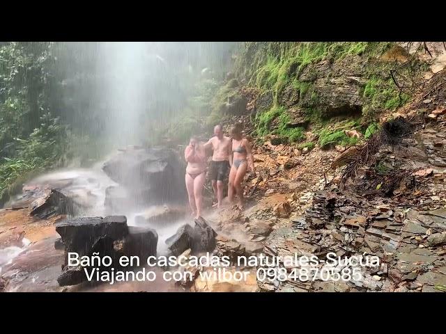 Cascadas en Morona santiago y su Baños