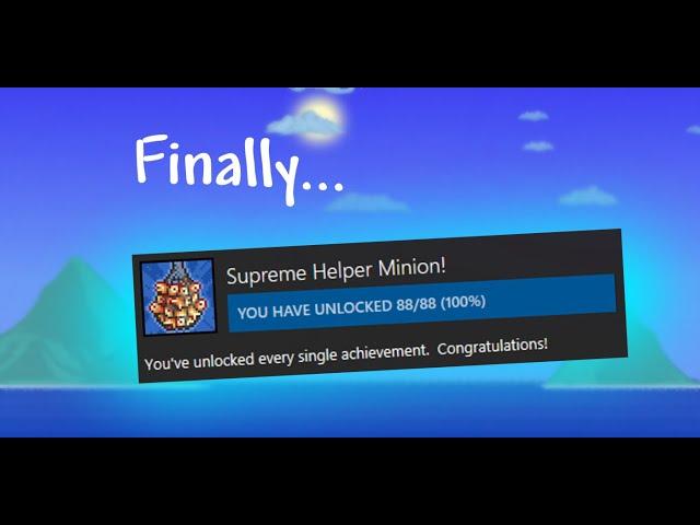 Supreme Helper Minion Achievement (Finally) - Terraria 1.4.3