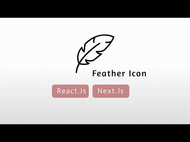 Install and Use Feather Icons in React or Nextjs | react-feather