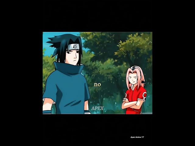 After all she talk about Sasuke's life long rival#anime #naruto #sasuke #sakuraCriatura Demoníaca