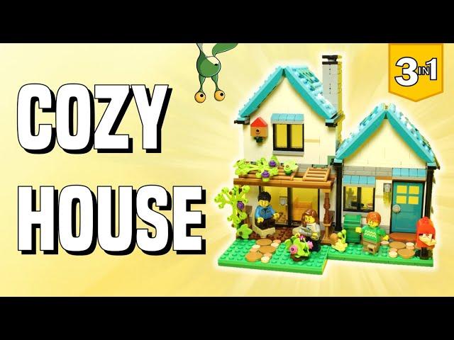 LEGO 31139 Cozy House ~ The Latest, Greatest Marin Stipkovic 3 in 1!