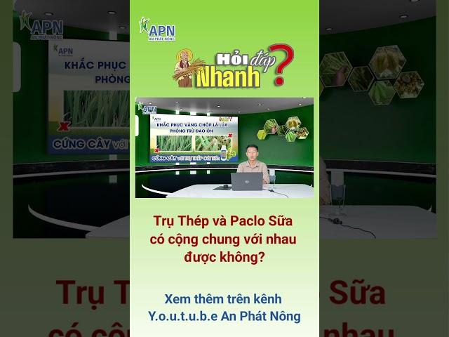 APN - TRỤ THÉP CẢI TIẾN VÀ FARM PACLO CÓ GIỐNG NHAU KHÔNG?
