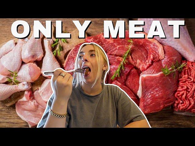 I Tried The CARNIVORE DIET & Ate Only Meat! Here is what happened