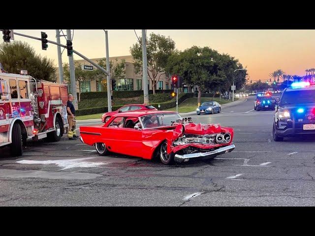 1,300HP Mercury Comet BRAKE FAILURE CRASH