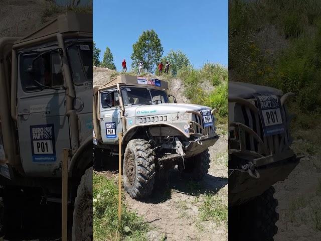 TRUCK TRIAL URAL 4320 6X6X6 PROTOTYPE DRIVE IN A HARD OFFROAD TERRAIN #HolidaysWithYoutube