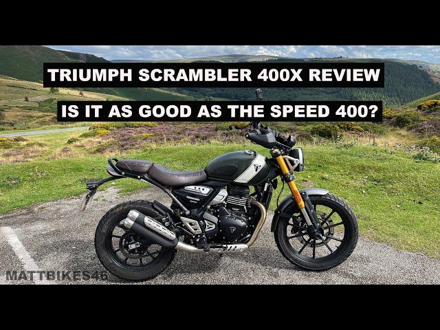 Triumph Scrambler 400X Road Test Review