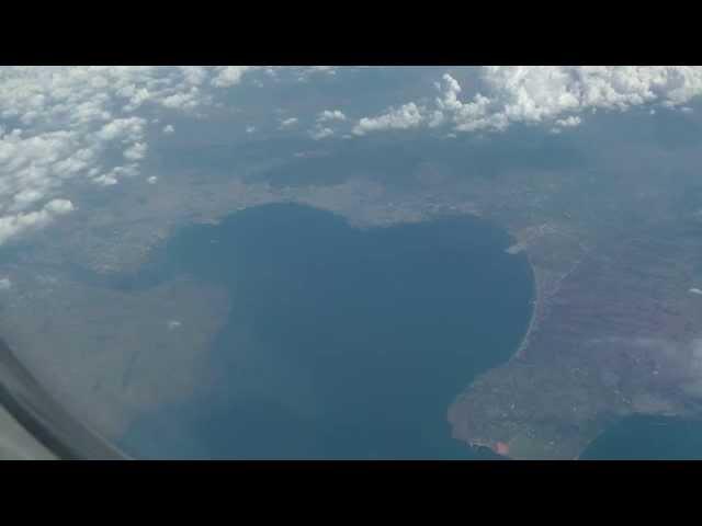 Aerial view of Thessaloniki, Chalkidiki and Mt Athos