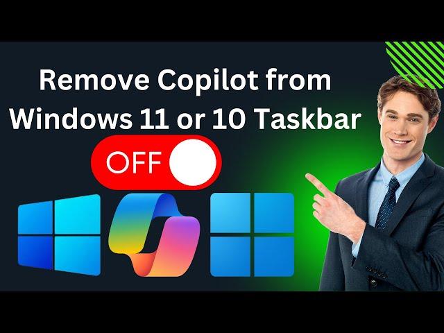 How to Disable or Remove Copilot from Windows 11 or 10 Taskbar using Registry Editor | GearUpWindows