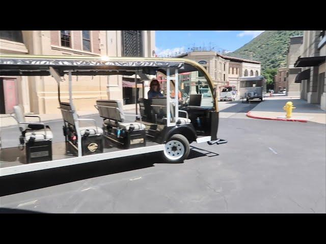 The NEW Warner Bros Studios Tour -Golden Age Of Hollywood Backlot Walking & Cart / TCM Classic Films