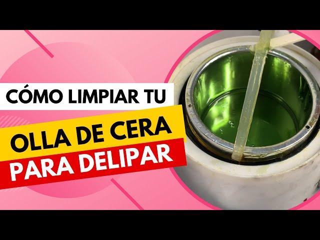 COMO LIMPIAR LA OLLA DE CERA PARA DEPILAR- COMO DEPILAR CEJAS- TIPS PARA DEPILAR 