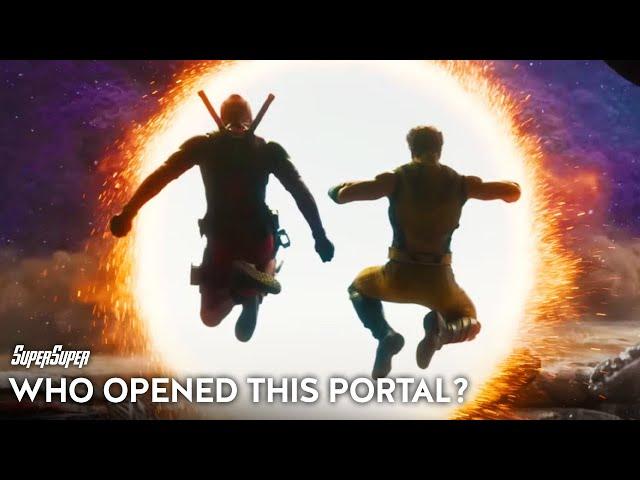 Who Opened Portal in Deadpool & Wolverine Trailer? | SuperSuper