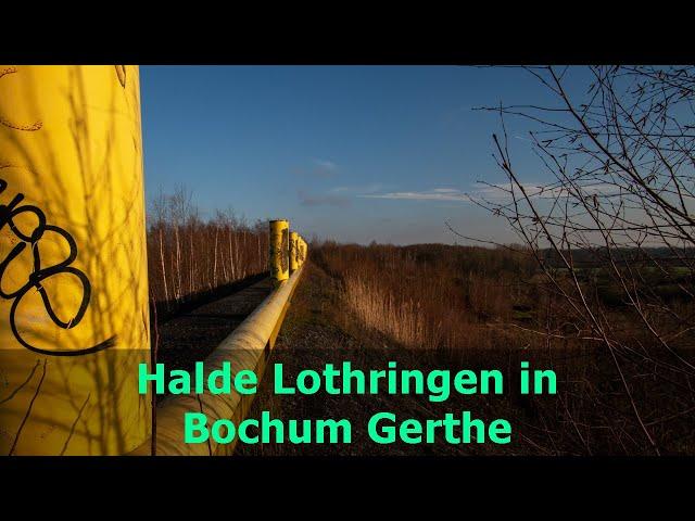 Halde Lothringen in Bochum Gerthe