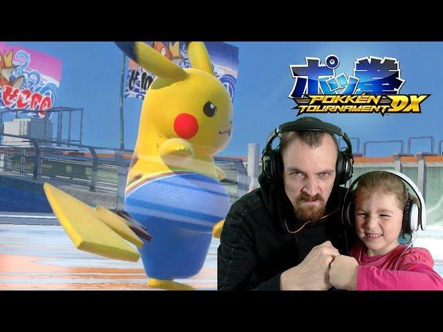 Trainer Kimberley VS. Trainer Whity - Pokemon Tekken DX Nintendo Switch Gameplay German | EgoWhity