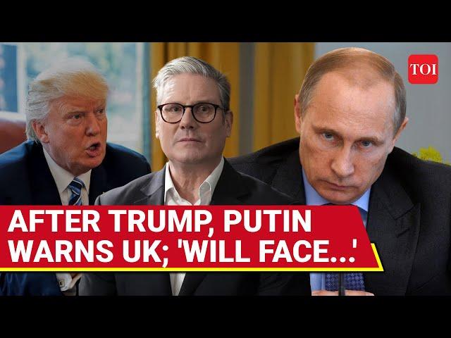 'UK Will Pay For...': Putin's Retaliation Threat To Britain Over Russian Funds' 'Misuse' | Watch