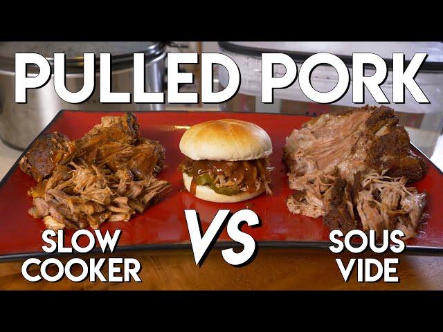 Sous Vide VS Slow Cooker Pulled Pork EXPERIMENT - UNEXPECTED RESULTS! | Everyday Eats with Michele