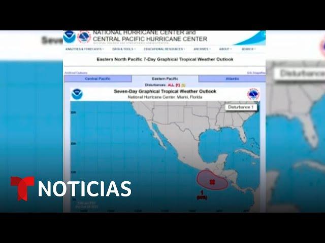 Una nueva tormenta con posibilidades de llegar a México se forma en el Pacífico | Noticias Telemundo