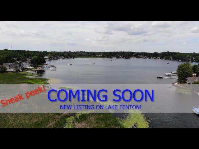 New Listing Coming Soon on Lake Fenton!   w/ Steve Bradburn  |  RE/MAX Select