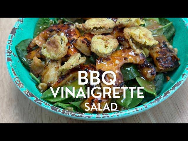 Vegan Barbecue  BBQ Vinaigrette Salad | Brooke Brimm Vegan Soul Foodie