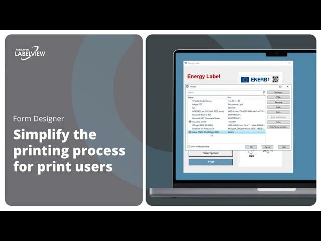 TEKLYNX Products Introduction - LabelView, LabelMatrix, CodeSoft