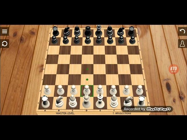 Chess game Master level