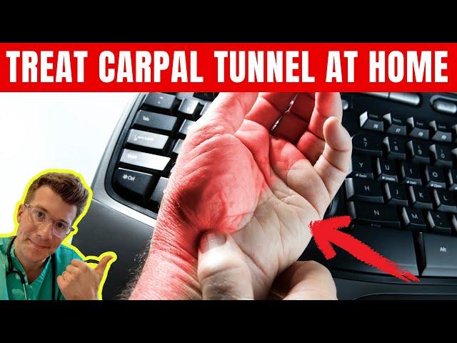 How to treat CARPAL TUNNEL SYNDROME at home (and when to get medical advice) | Doctor explains