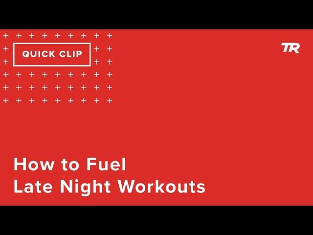 How to Fuel Late Night Workouts (Ask a Cycling Coach 303)