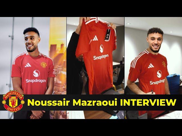 Noussair Mazraoui Interview: From Ten Hag's player to Manchester United player