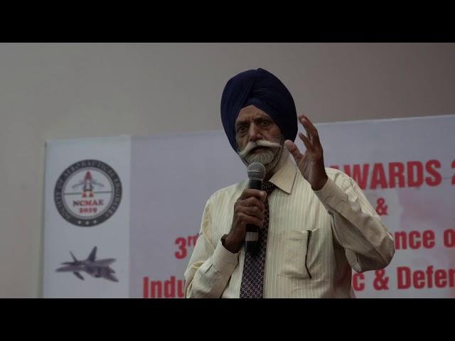 Touch the sky with glory | JS Sandhu | Retd. IAF | 3rd NCMAE 2019 | Society of Aero