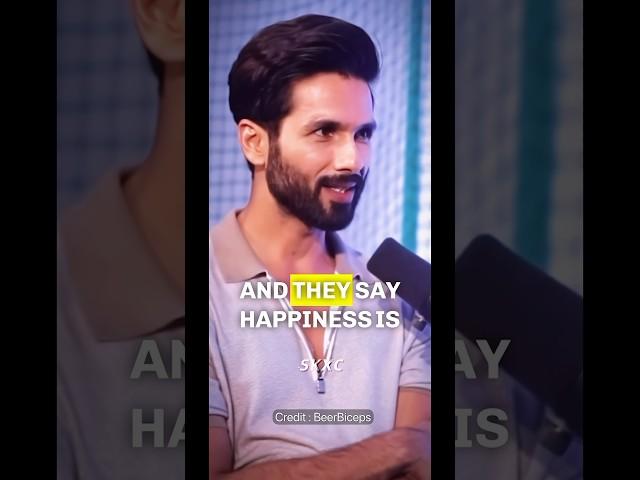 happiness & pleasure | Shahid Kapoor | #shahid #shahidkappor