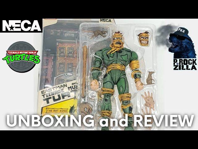 NECA The Rat King TMNT Mirage Comics | Unboxing & Review | This Dude Is CREEPY!