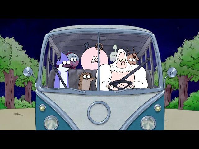 Regular Show - The Park Workers VS The Huggstables