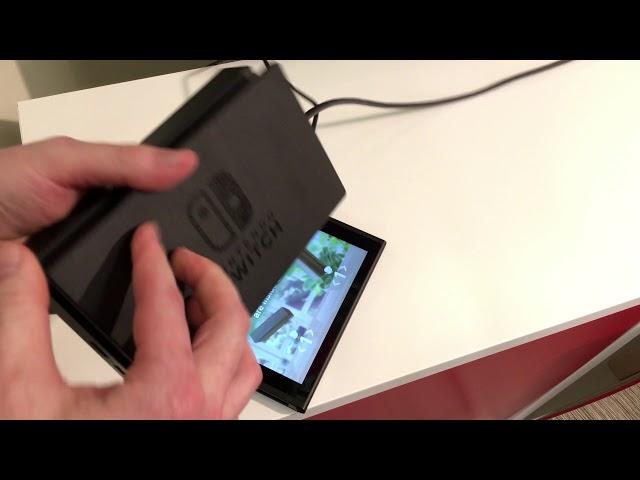 How to Connect Nintendo Switch to a TV - tutorial | manual