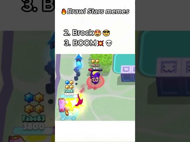 Top 3 Randoms Memes  #brawlstars #challenge #shorts