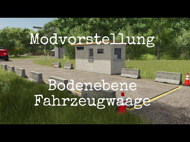 LS25 Mods (Ps5) Bodenebene Fahrzeugwaage Modvorstellung (Ps5,Xbs,PC/Mac) Alle Plattformen.