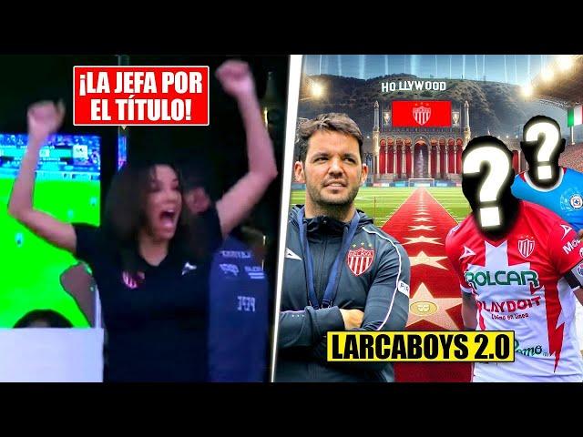 ¡El increíble plan de EVA LONGORIA y Larcamón para RESCATAR al Necaxa!️